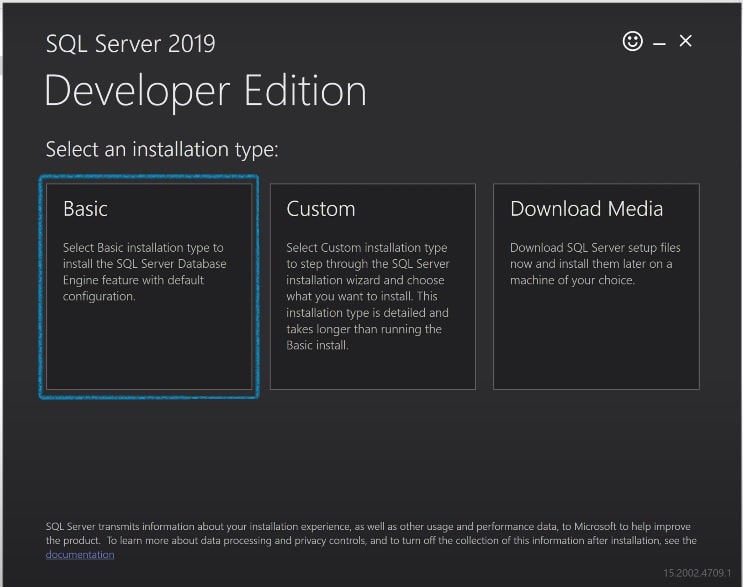 SQL Server Management Studio Installation