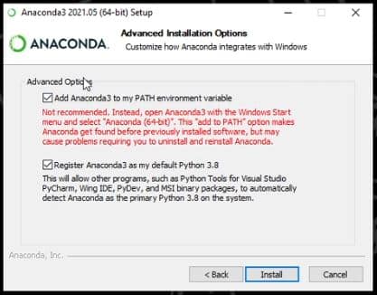 install anaconda windows 8 64