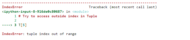 Tuple in Python